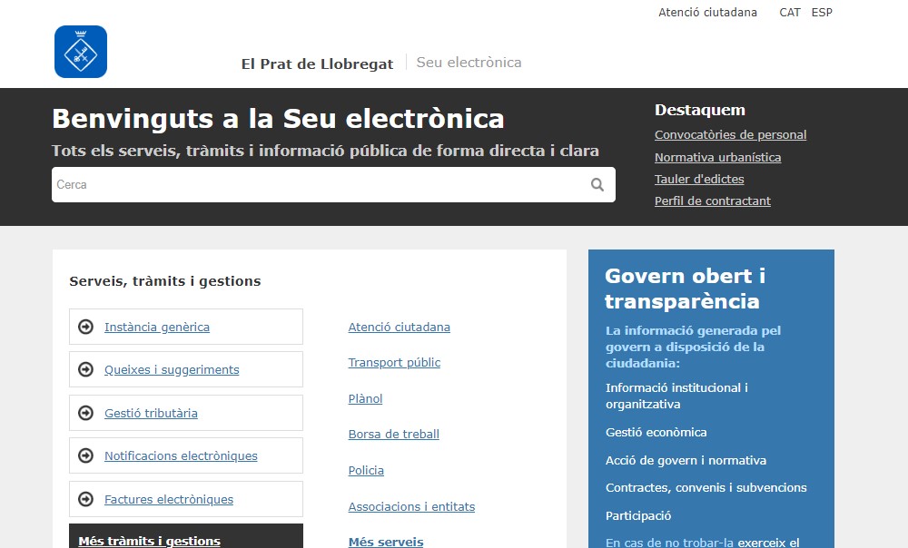 Exemple amb la font canviada