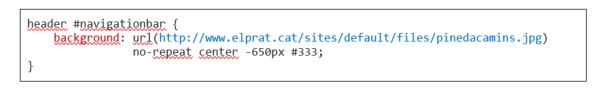 Afegir una imatge amb codi HTML